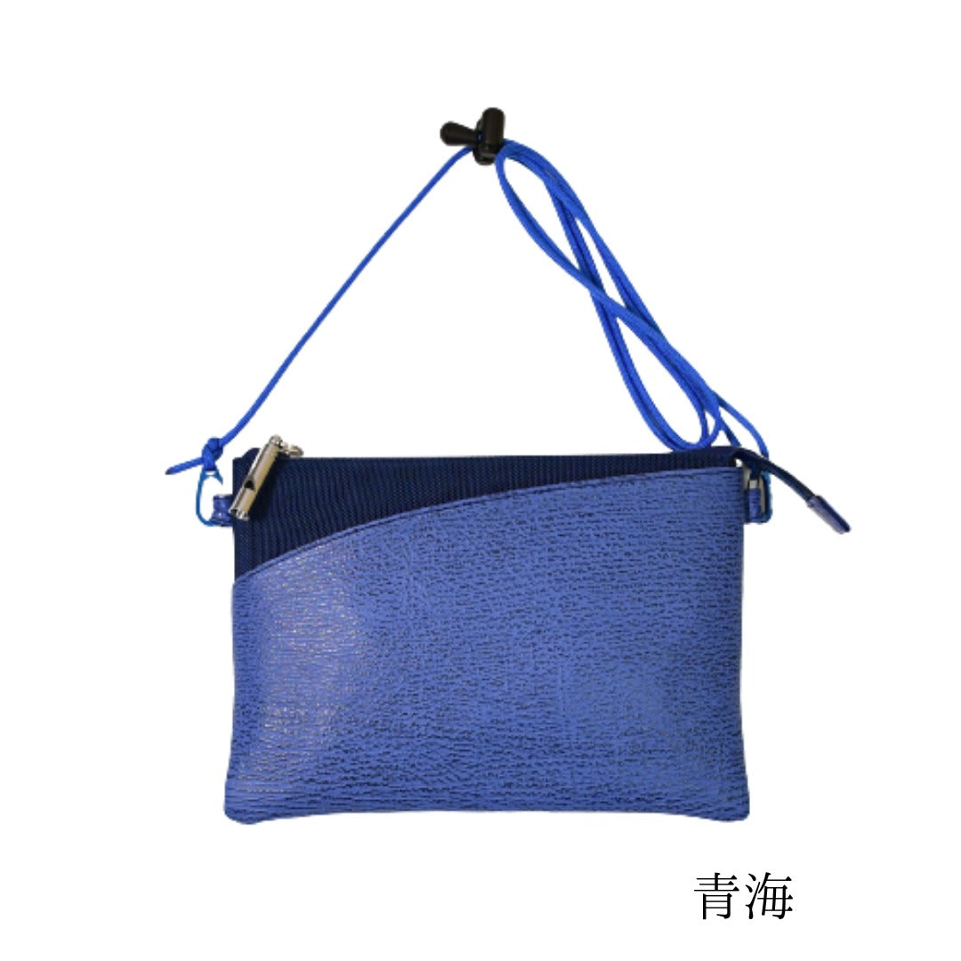 サメ革 バディバッグ Peg / サコッシュ / お財布ポシェット